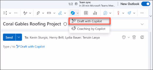 Outlook in Copilot