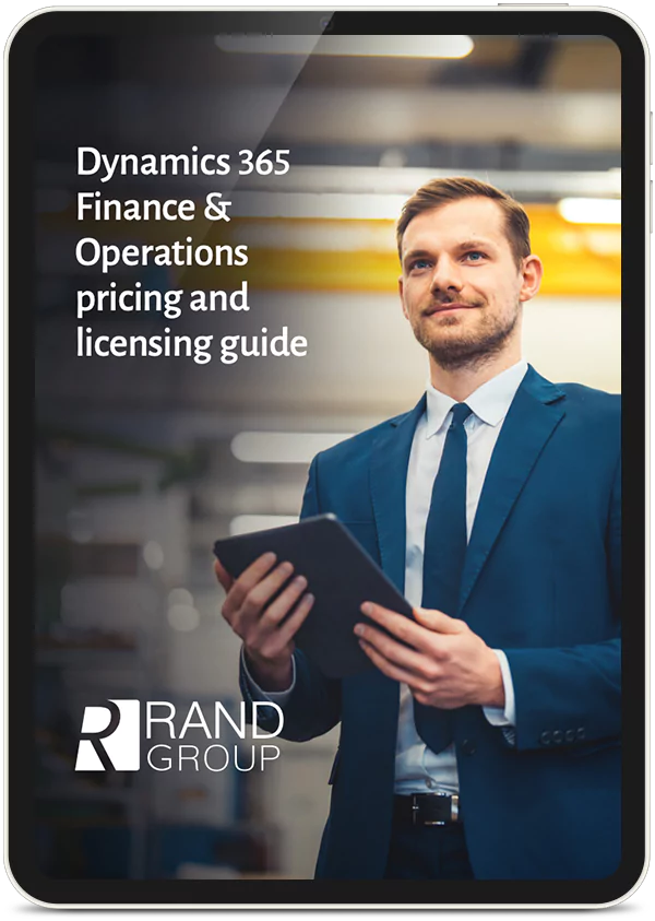 Dynamics 365 Finance & Operations pricing and licensing guide