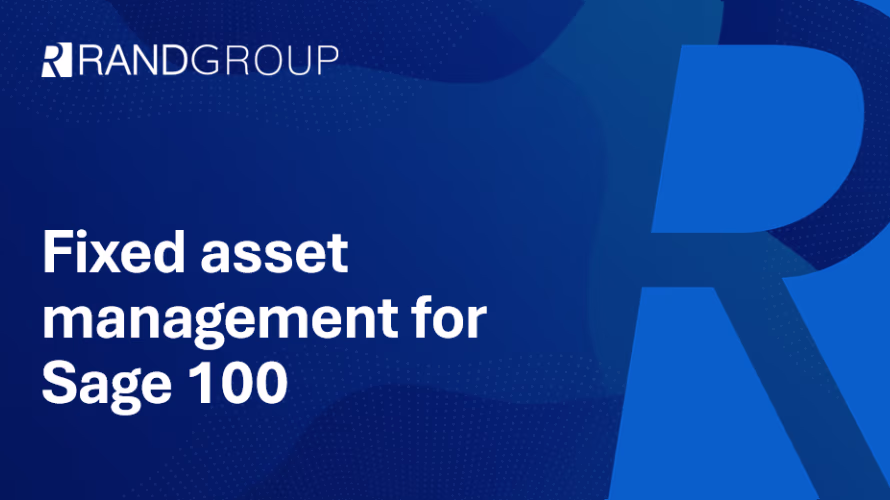 Fixed Asset Management Webinar